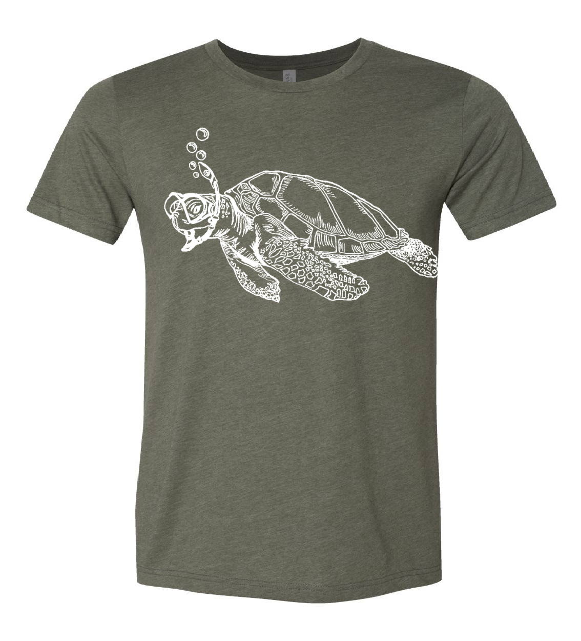 Snorkeling Sea Turtle Unisex T Shirt