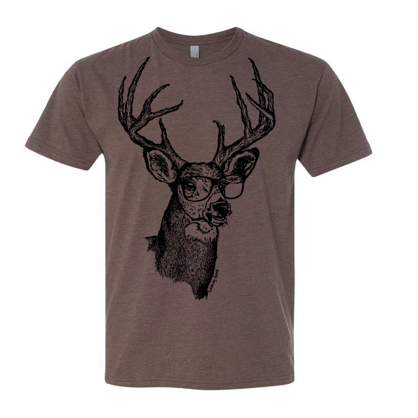 Handsome Buck with Glasses Unisex T Shirt