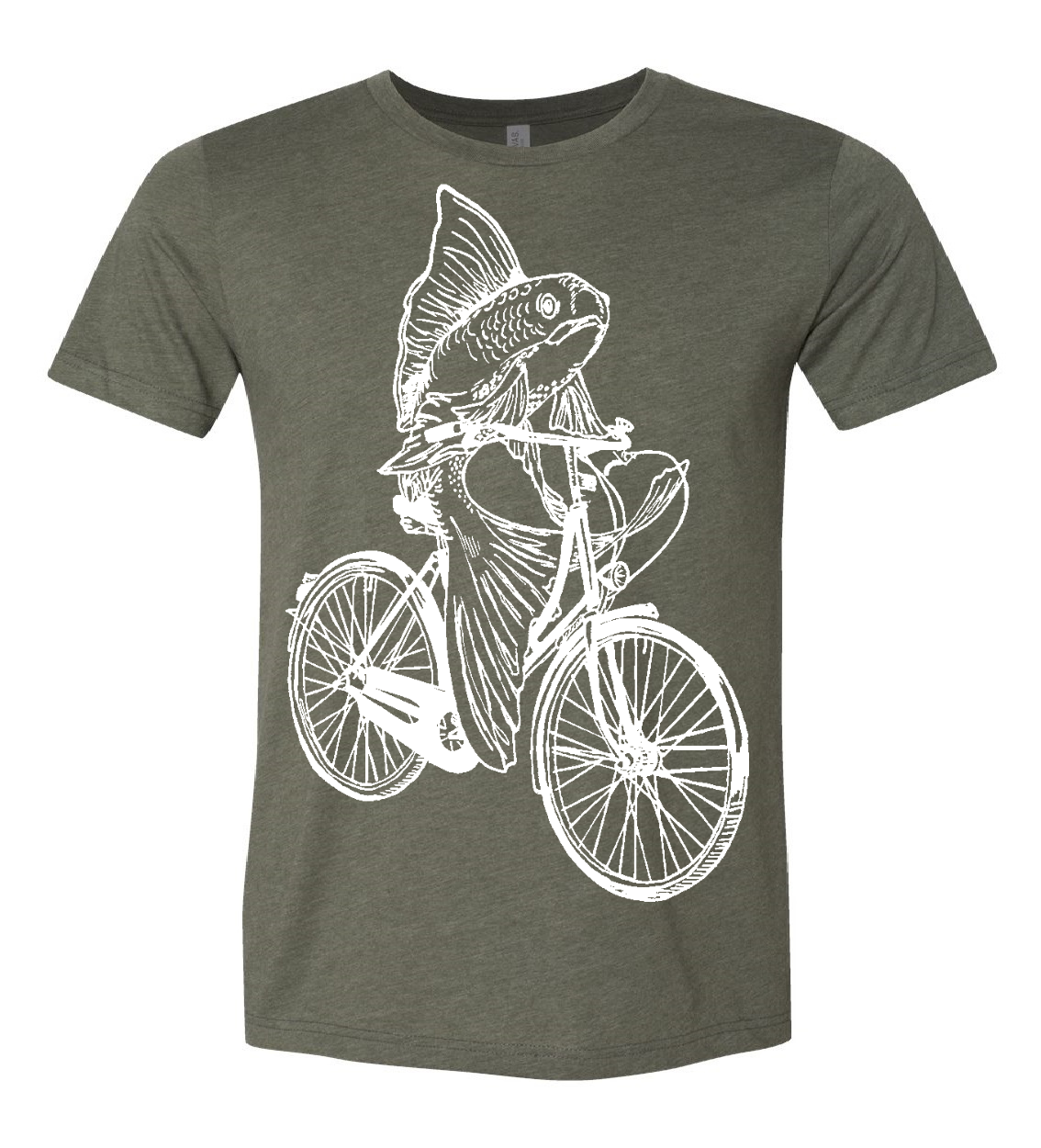 A Fish on a Bicycle Unisex T Shirt