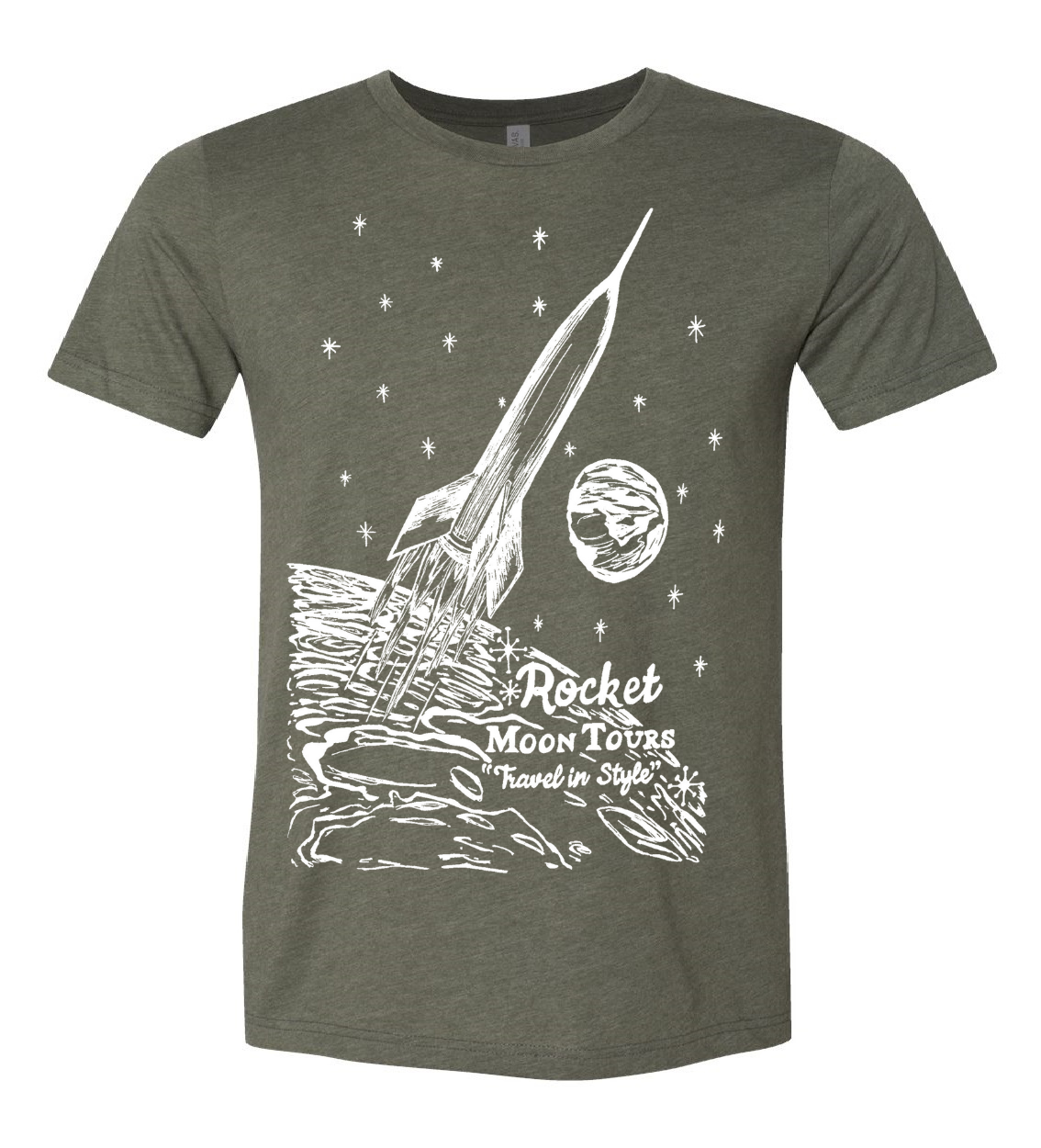 Rocket Moon Tours Unisex T Shirt