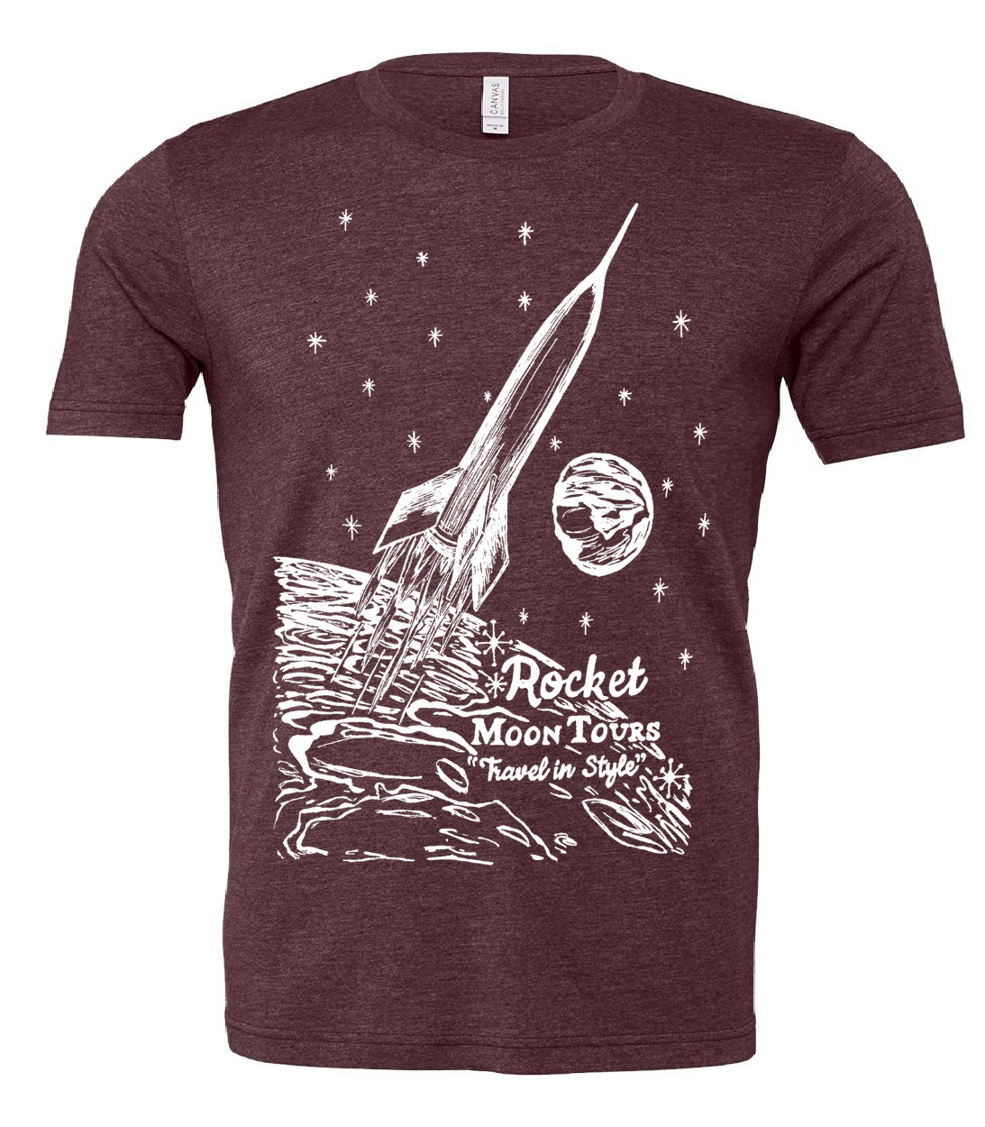 Rocket Moon Tours Unisex T Shirt