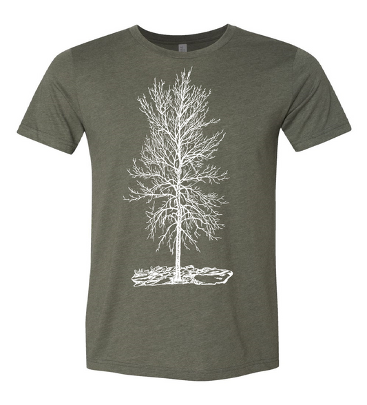 Solitude Bare Tree Unisex T Shirt