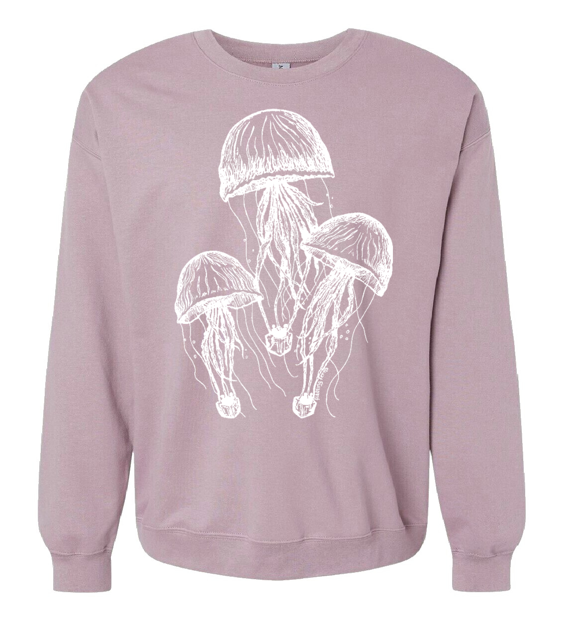 Jellyfish Air Balloons Unisex Fleece Crewneck