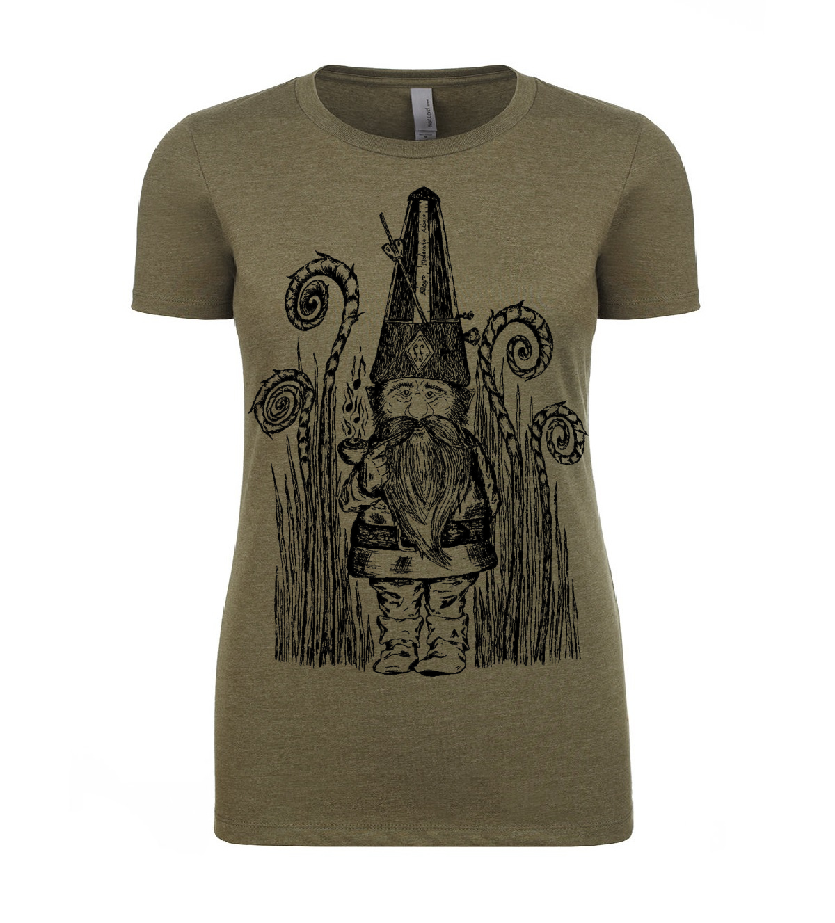 A Metro Gnome Ladies Snug Fit T Shirt