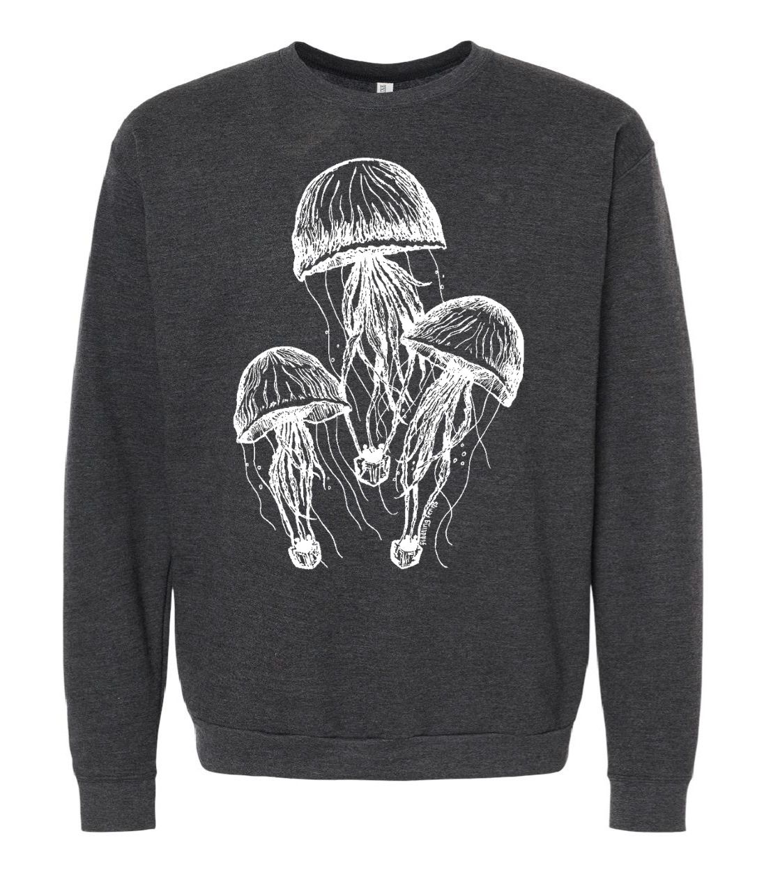 Jellyfish Air Balloons Unisex Fleece Crewneck