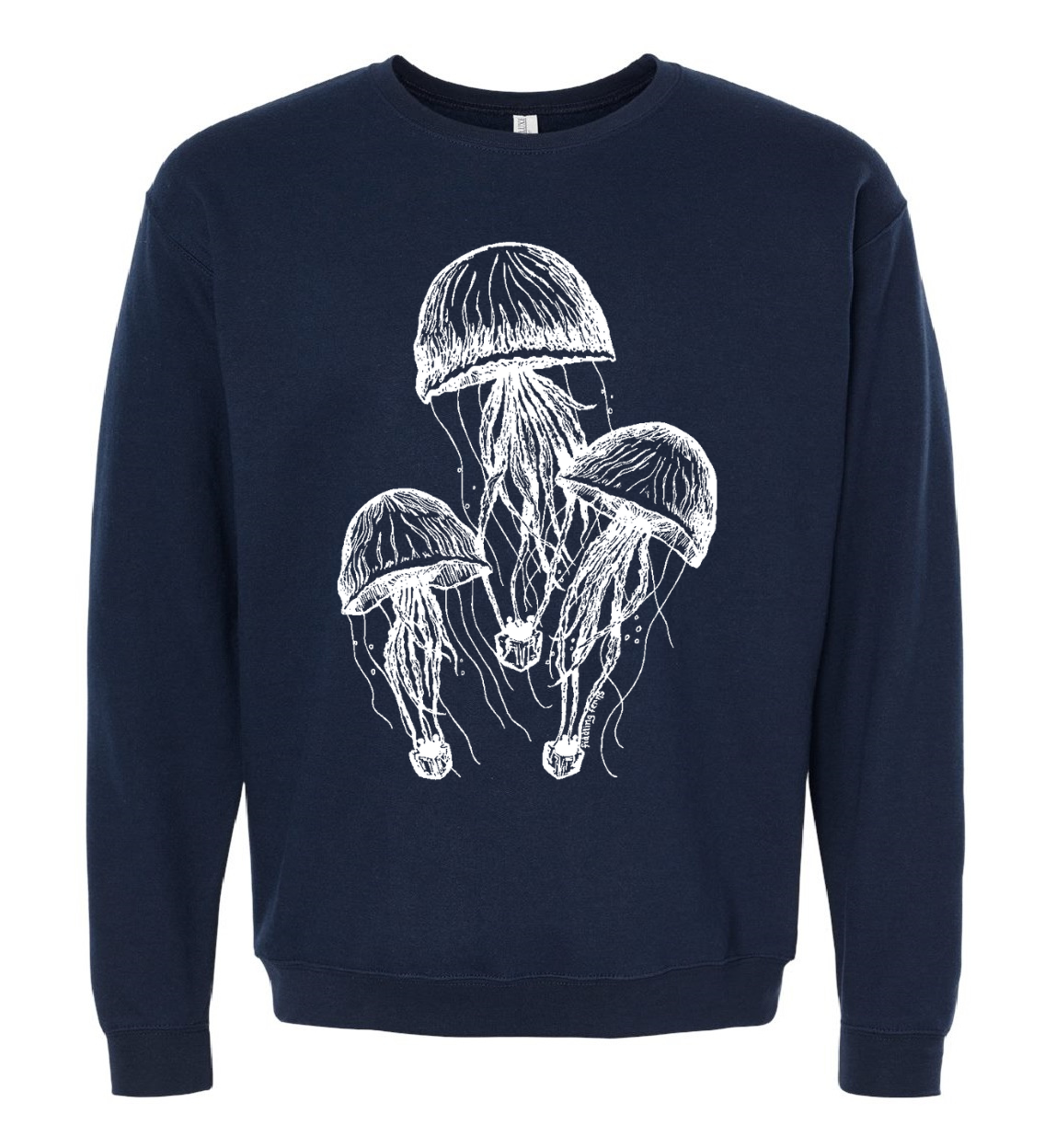 Jellyfish Air Balloons Unisex Fleece Crewneck