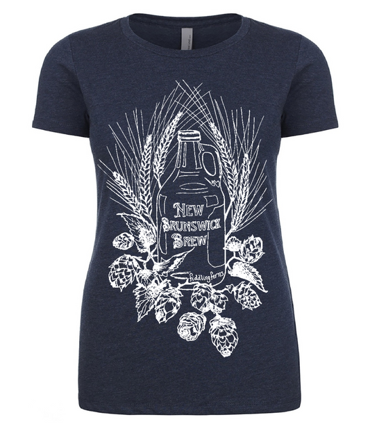 NB Brew Craft Beer Ladies T Shirt