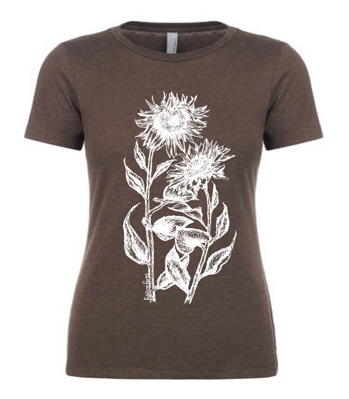 Sunflowers Ladies T Shirt