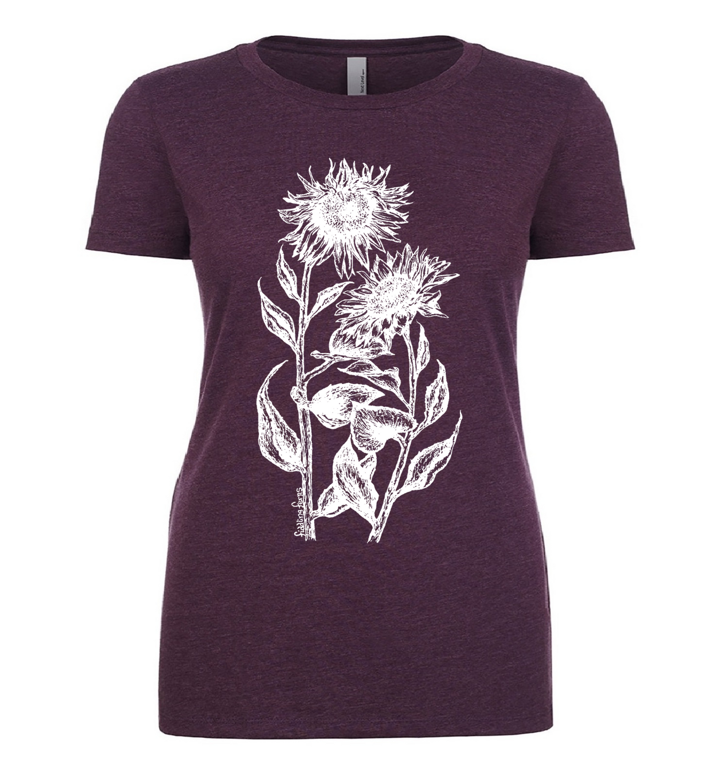 Sunflowers Ladies T Shirt