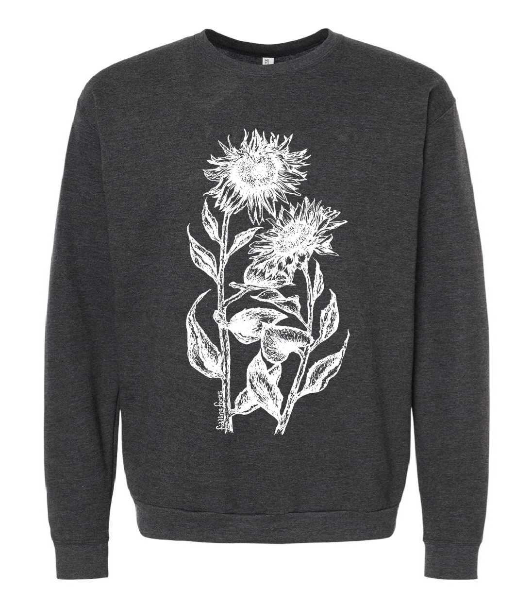 Sunflowers Unisex Fleece Crewneck