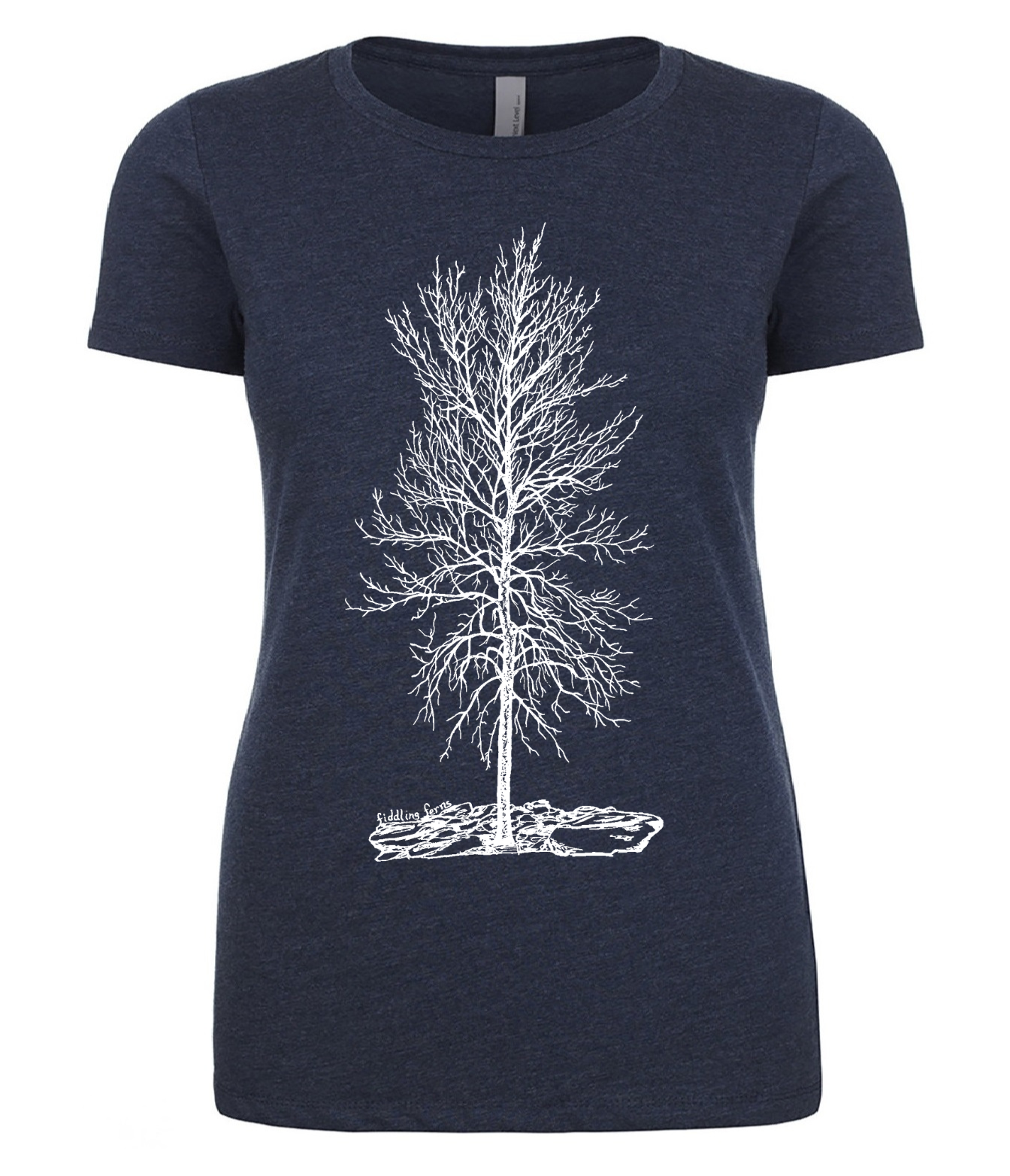 Bare Winter Tree "Solitude" Ladies T Shirt