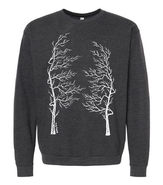 Tree Lungs Unisex Fleece Crewneck