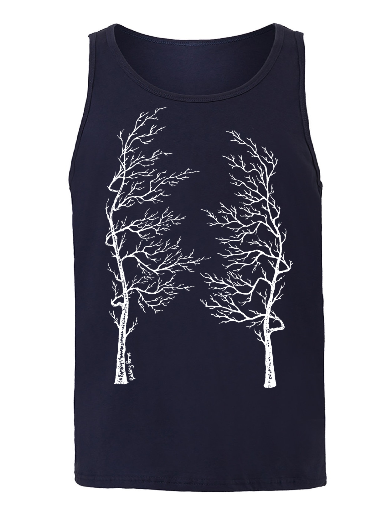 Bare Tree Lungs Unisex Tank Top
