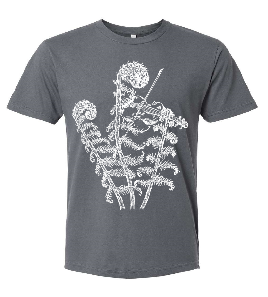 Fiddleheads Playing the Fiddle Unisex T Shirt