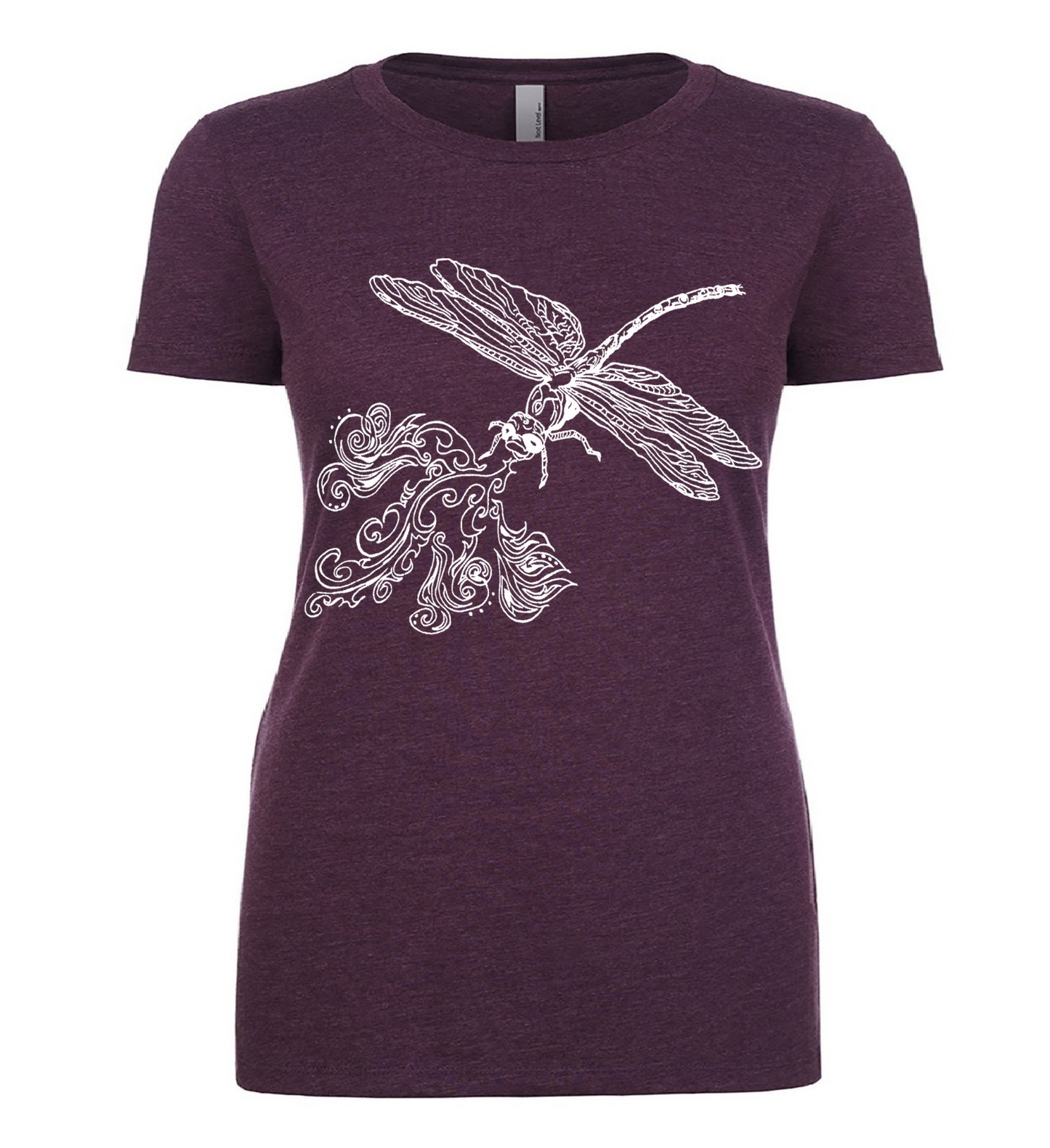 Fire Breathing Dragonfly Ladies T Shirt