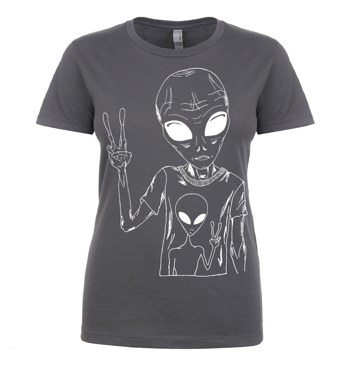 Alien T-Shirt Ladies T Shirt