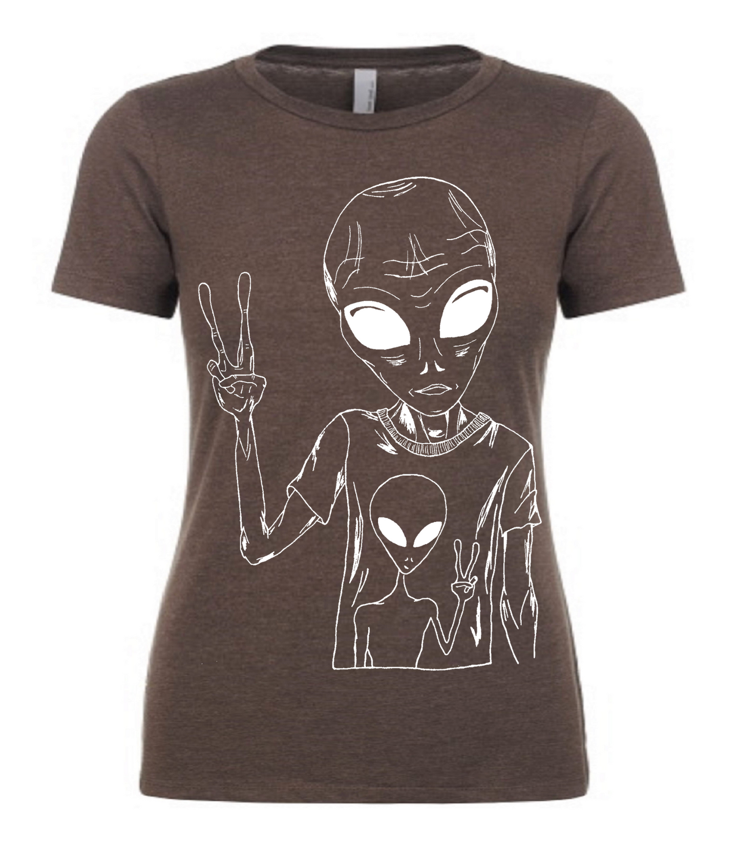 Alien T-Shirt Ladies T Shirt