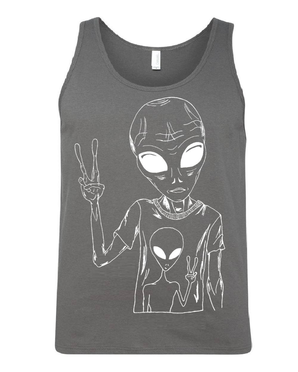 Alien T Shirt Unisex Tank Top