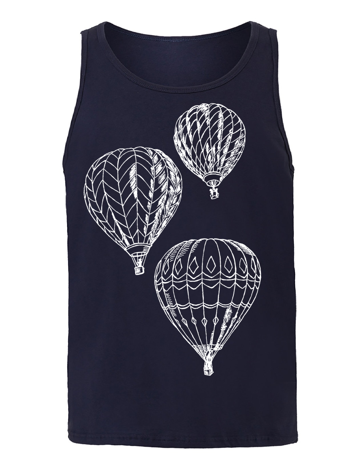 Hot Air Balloons Unisex Tank Top