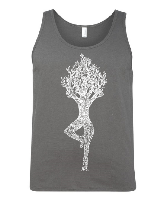 Tree Pose Unisex Tank Top
