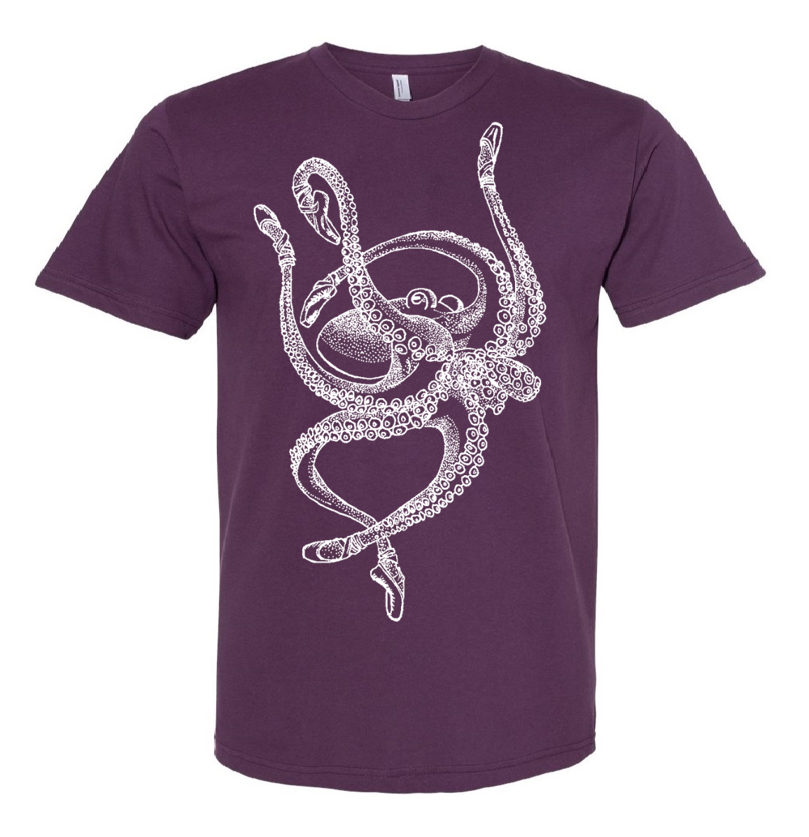 Octopus Ballet Dancer Unisex T Shirt