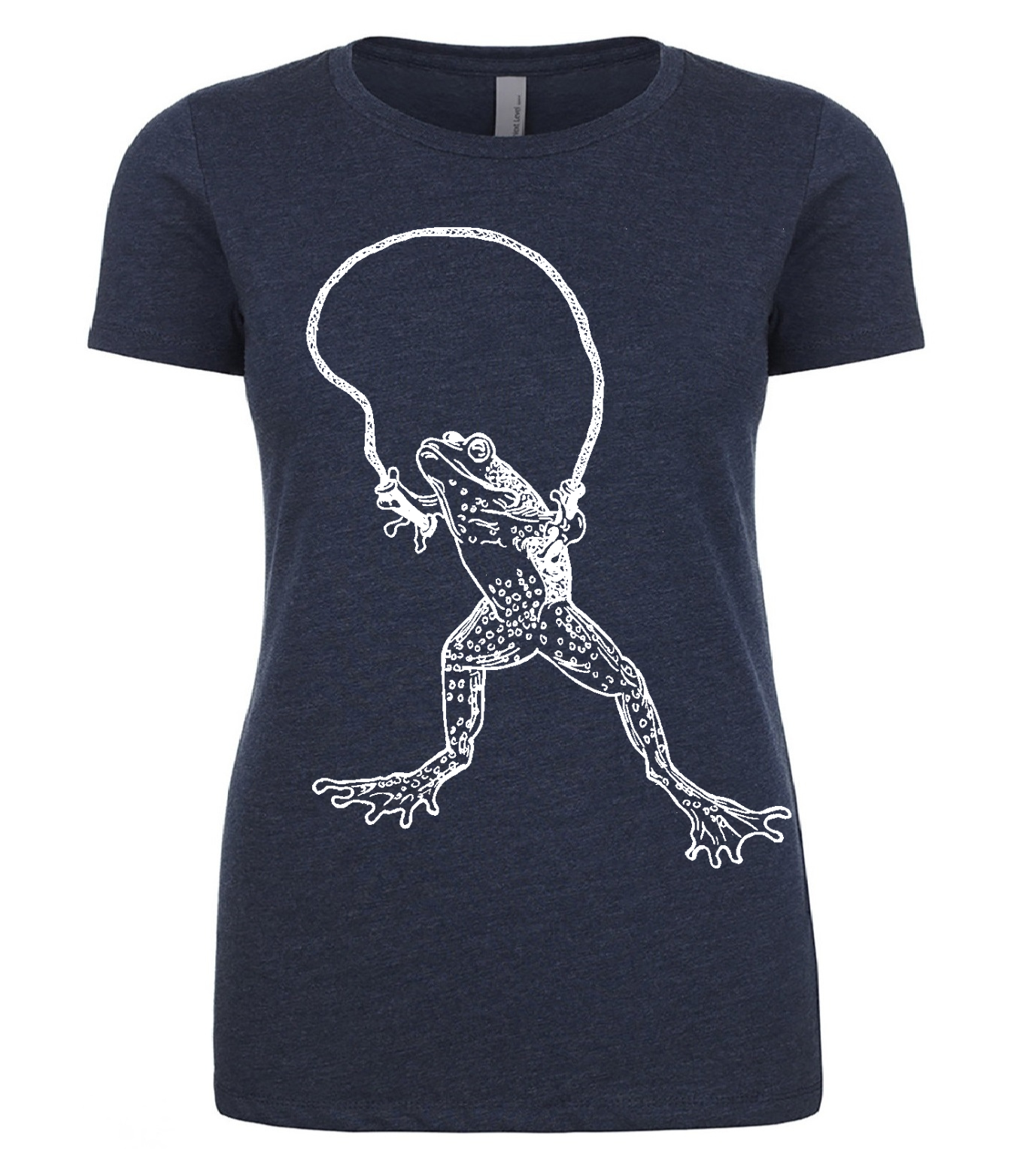 Jumping Frog Ladies T Shirt