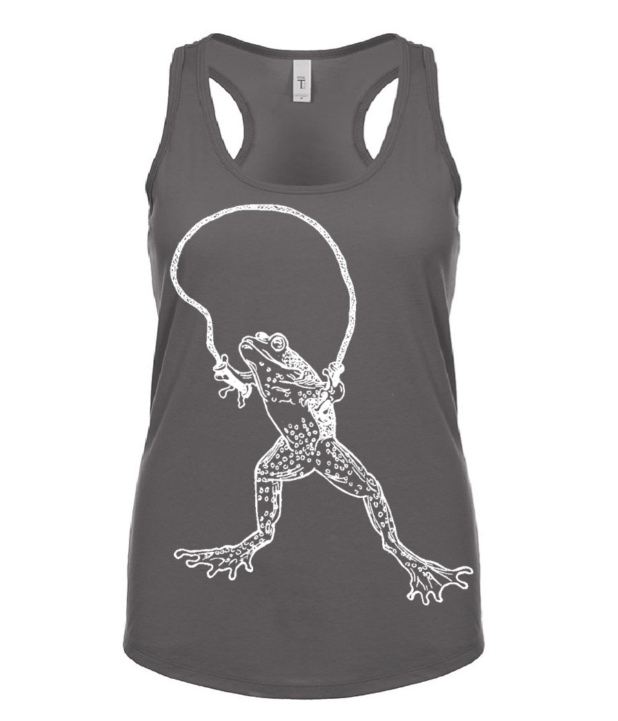 Jumping Frog Ladies Tank Top