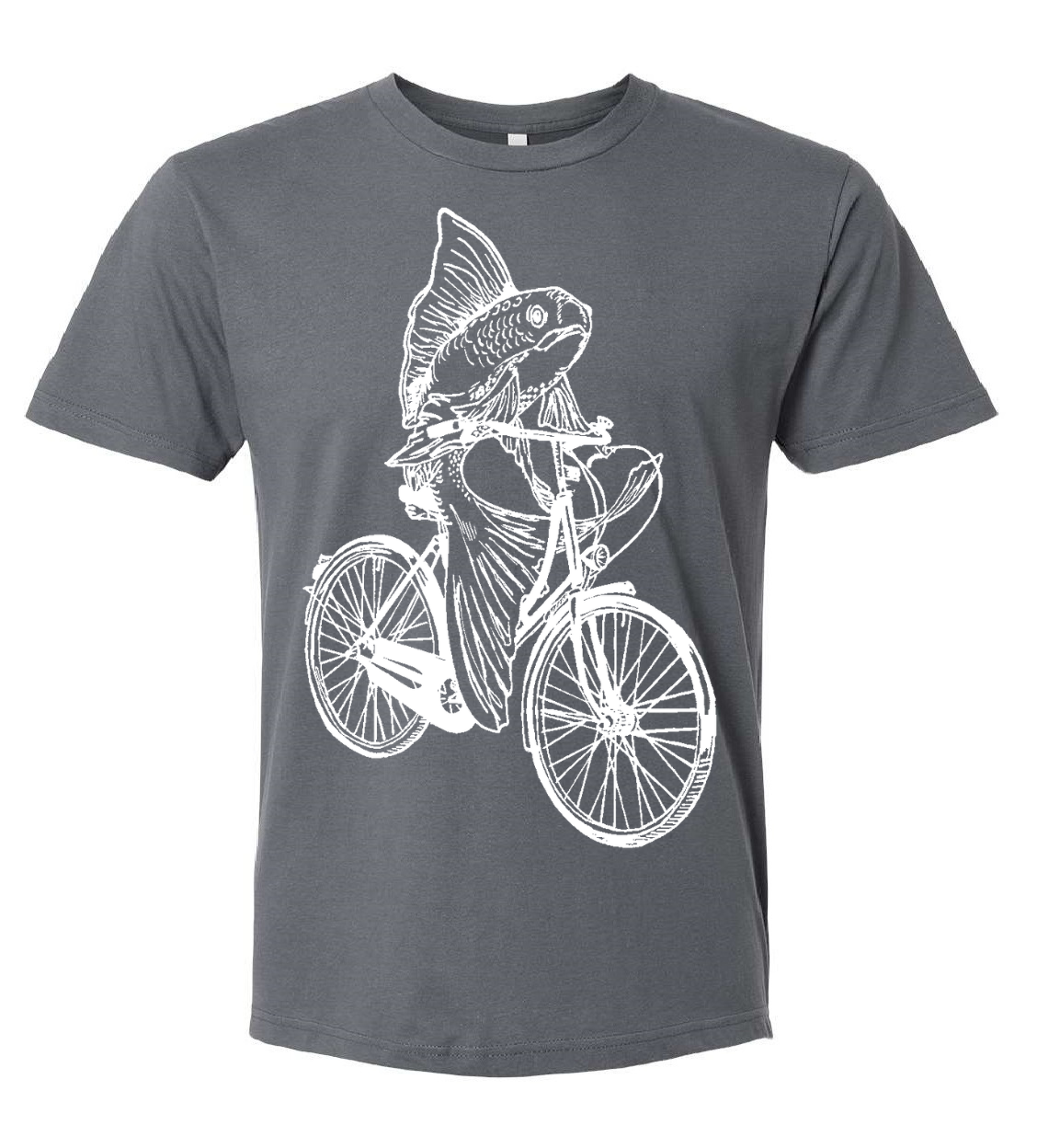 A Fish on a Bicycle Unisex T Shirt