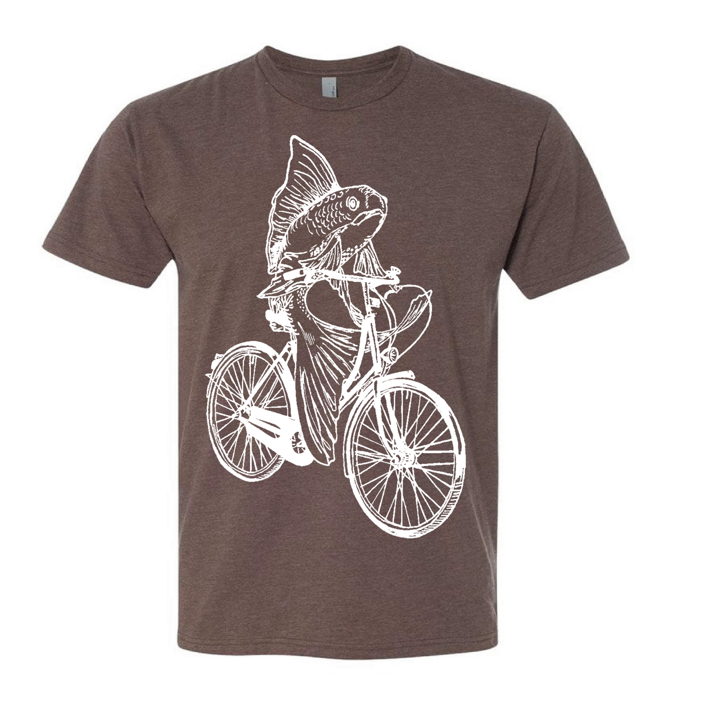 A Fish on a Bicycle Unisex T Shirt
