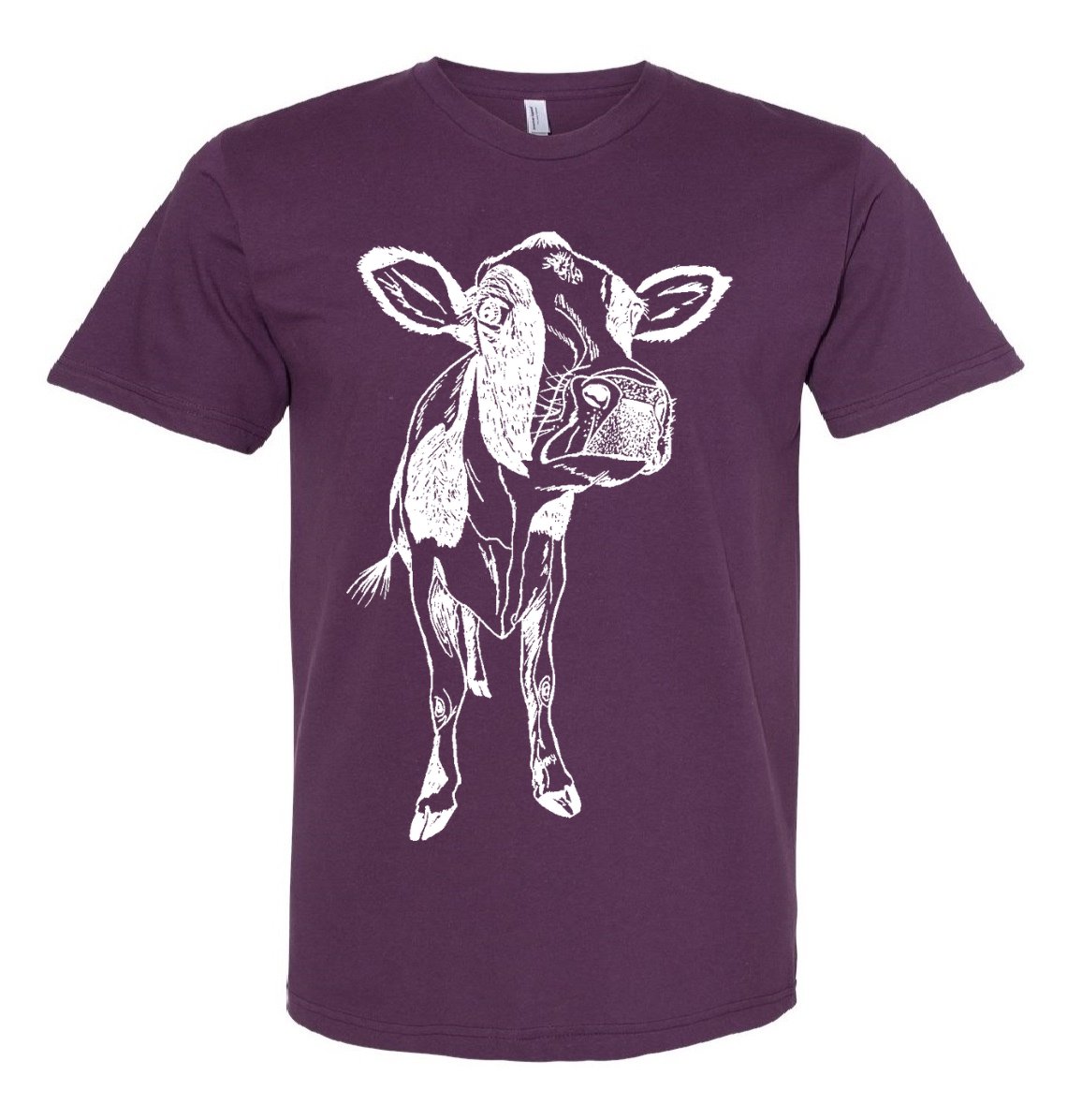 Curious Cow Unisex T Shirt