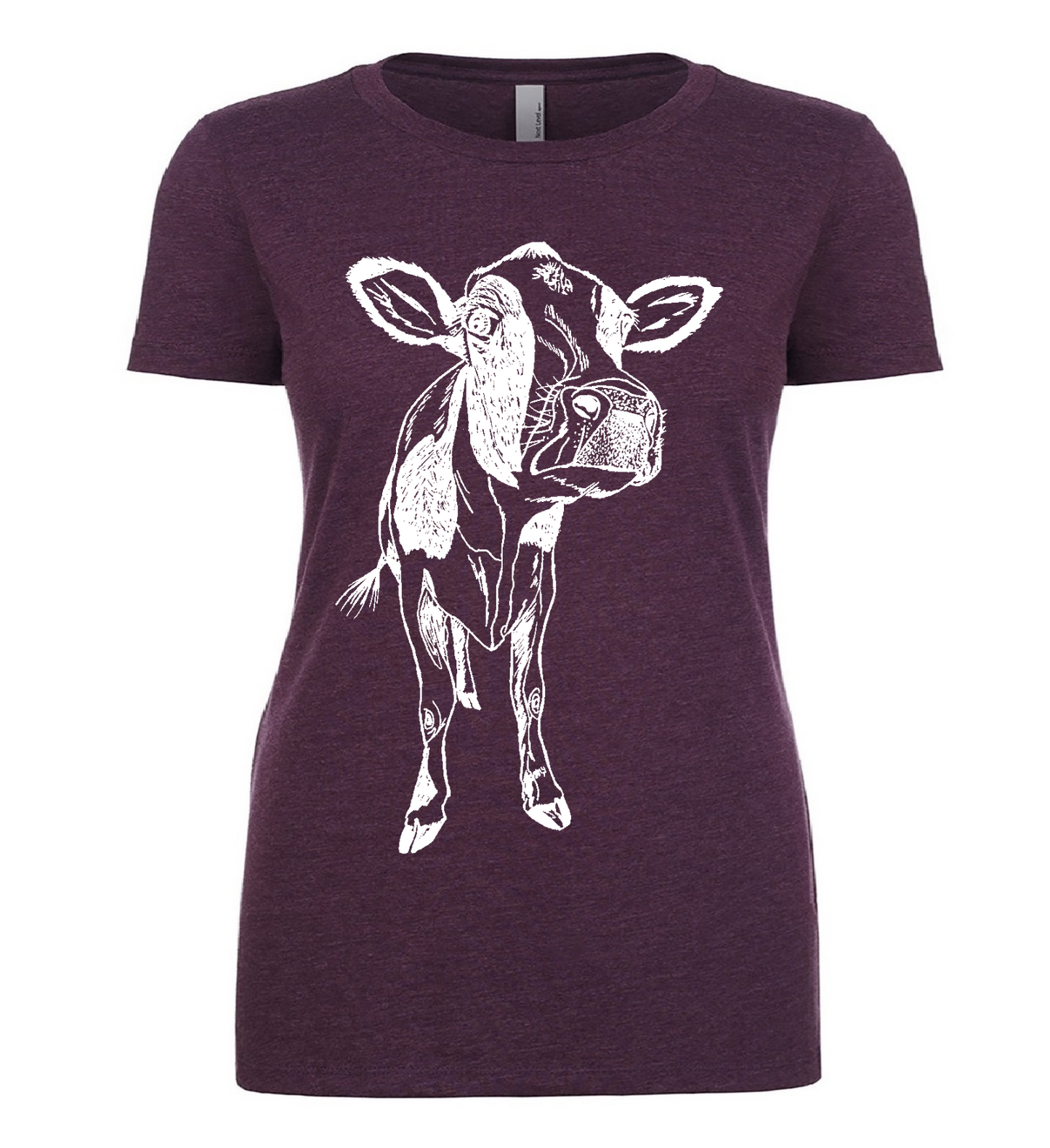 Curious Cow Ladies T Shirt
