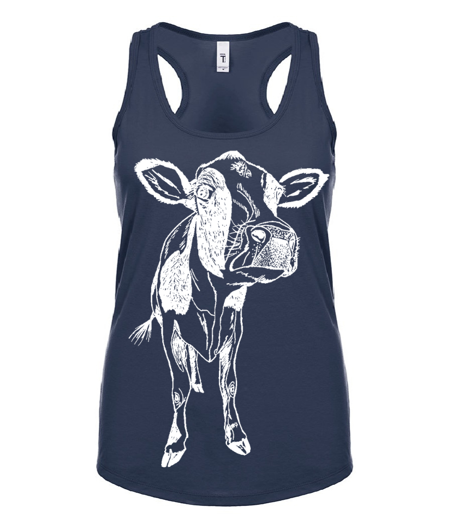 Curious Cow Ladies Tank Top