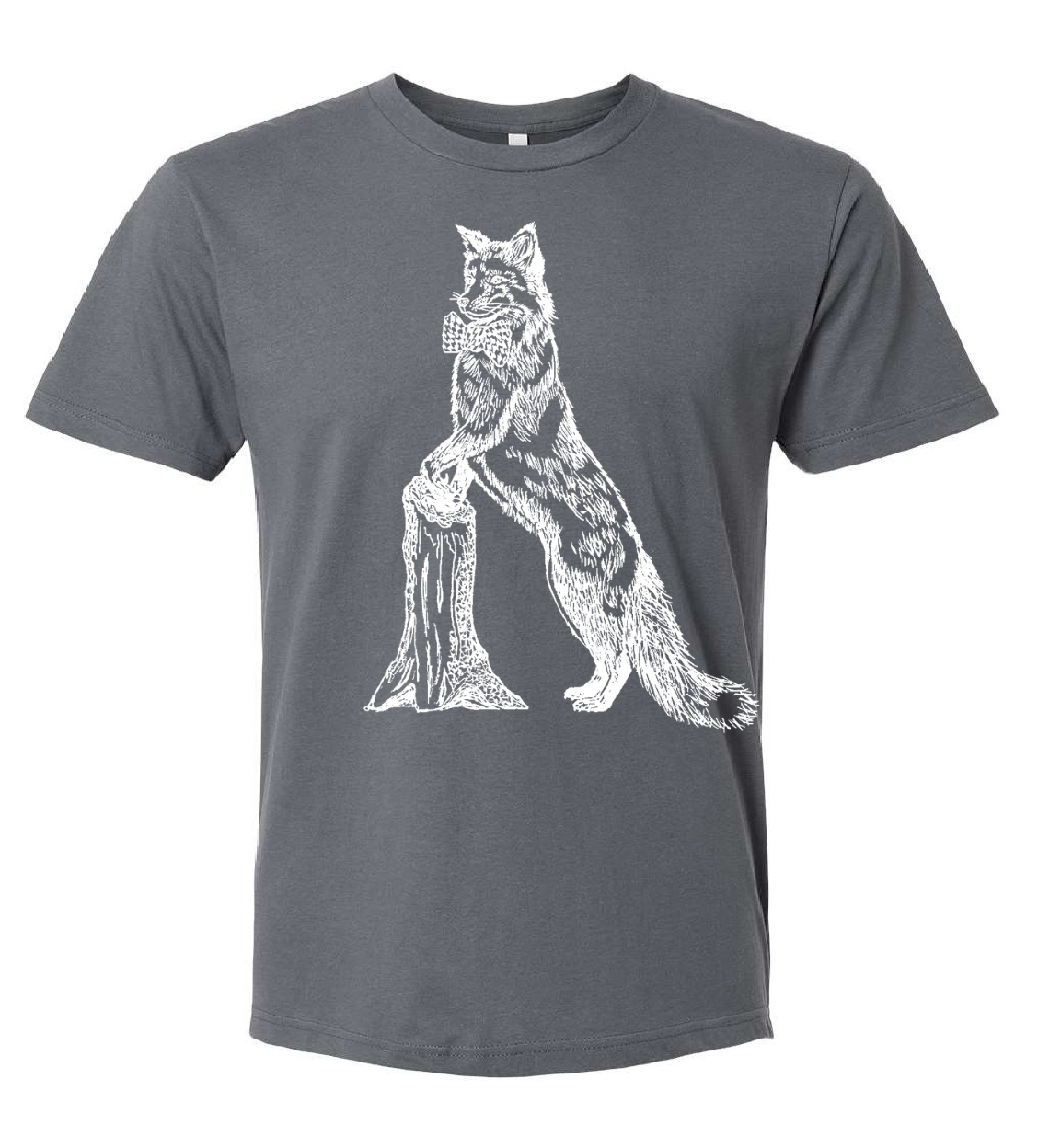 Fox in a Houndstooth Bowtie Unisex T Shirt