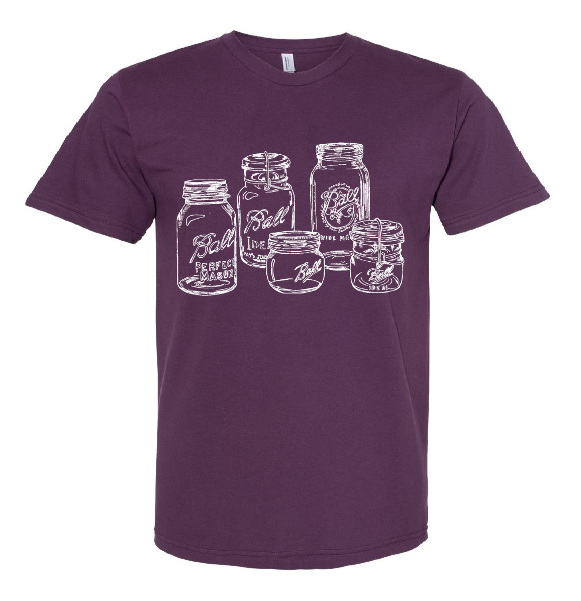 Vintage Mason Jars Unisex T Shirt