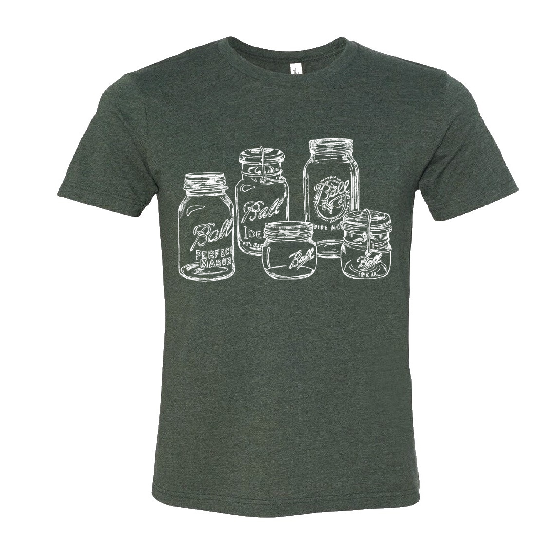 Vintage Mason Jars Unisex T Shirt