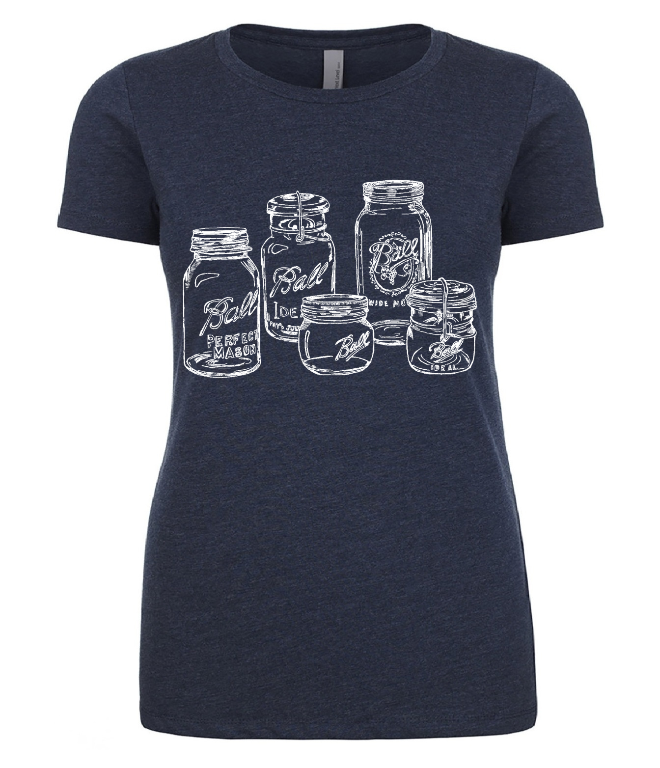Mason Jars Ladies T Shirt