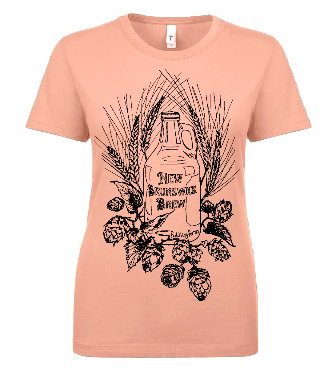 NB Brew Craft Beer Ladies T Shirt
