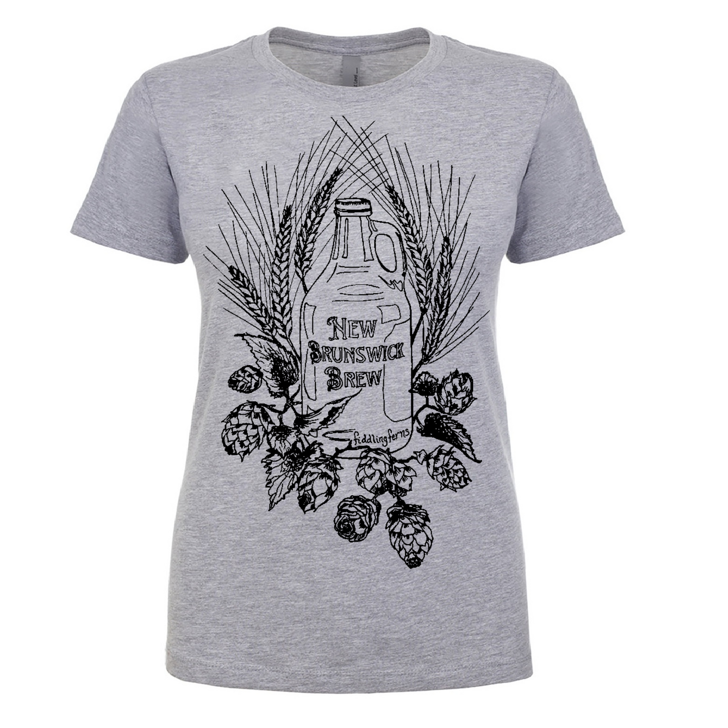 NB Brew Craft Beer Ladies T Shirt