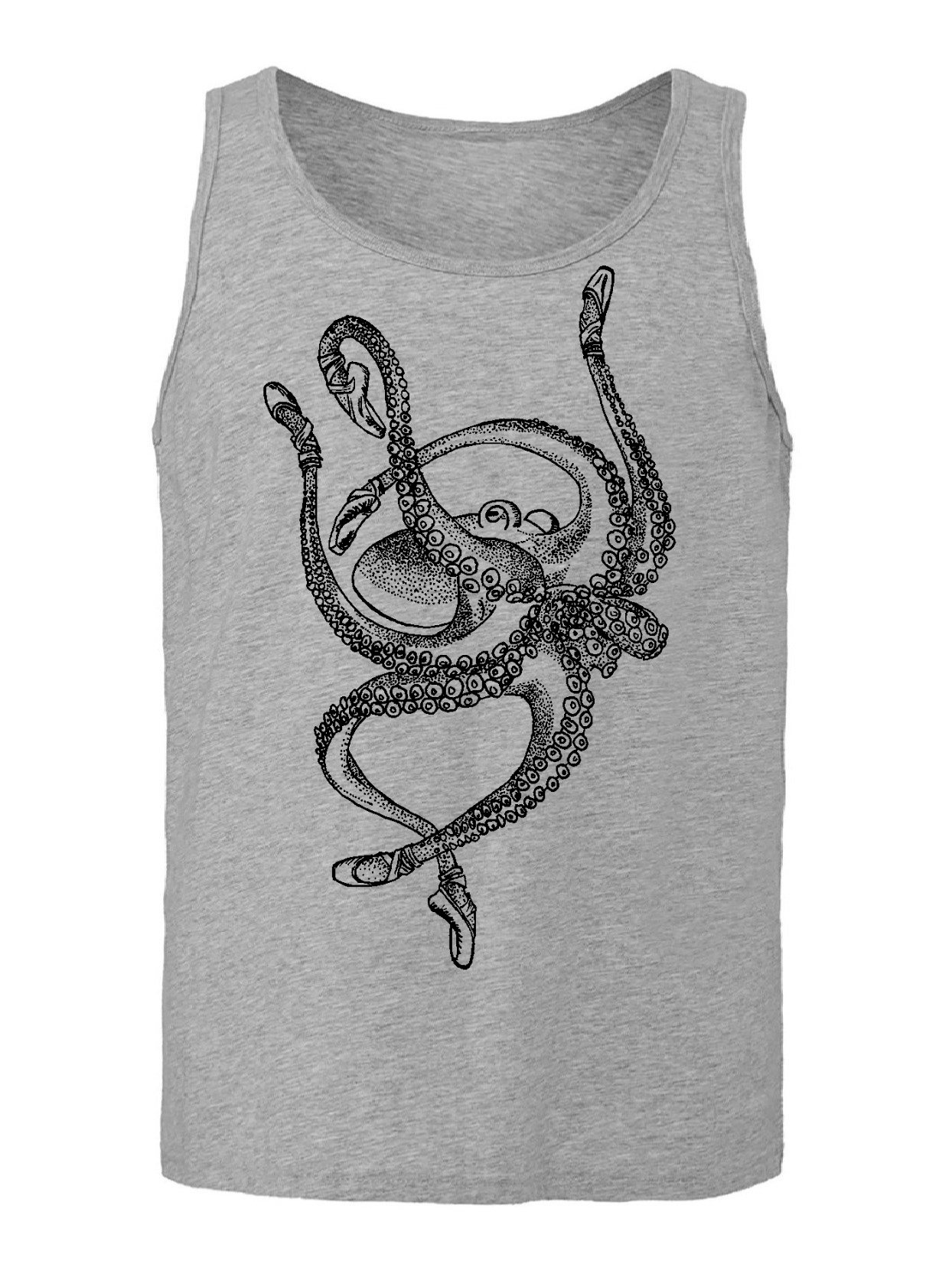 Octopus Ballet Dancer Unisex Tank Top