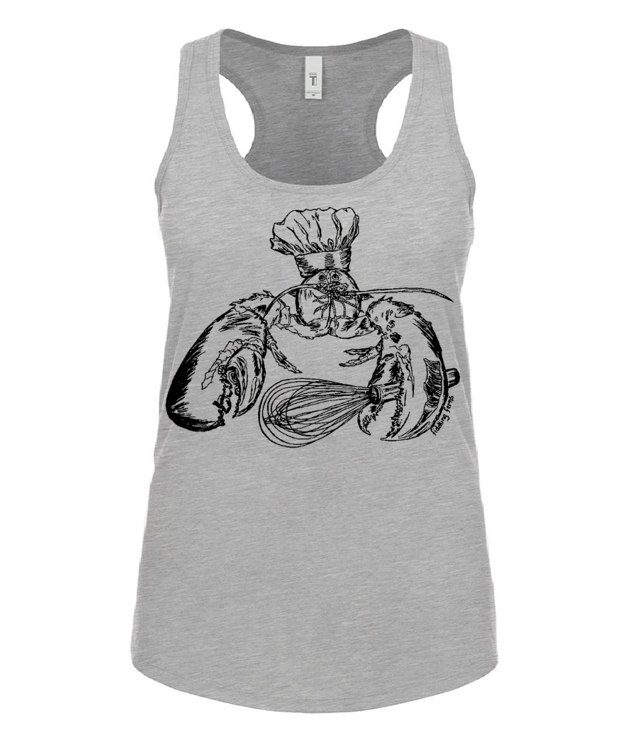 Chef Lobster Ladies Tank Top
