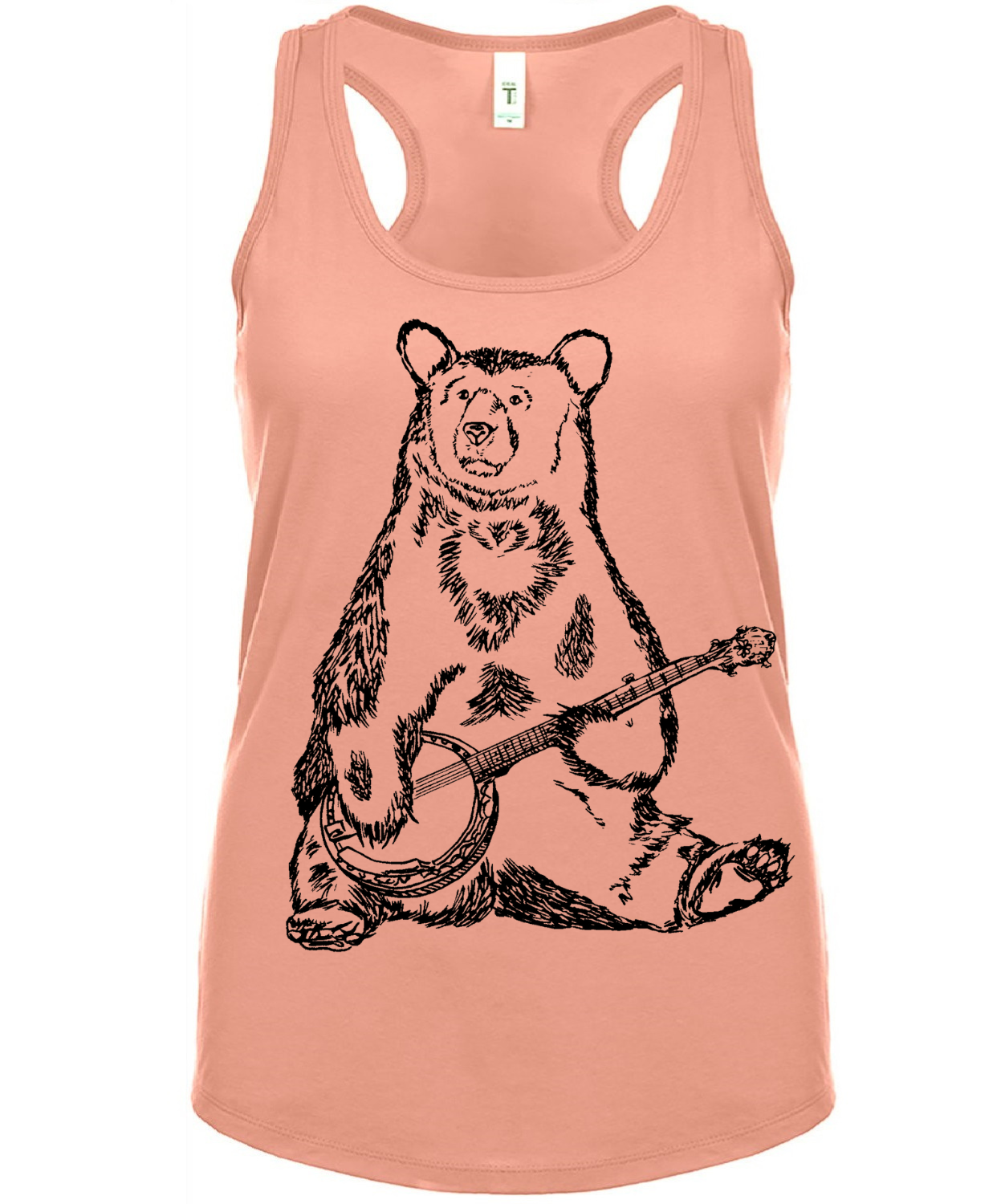 Banjo Bear Ladies Tank Top