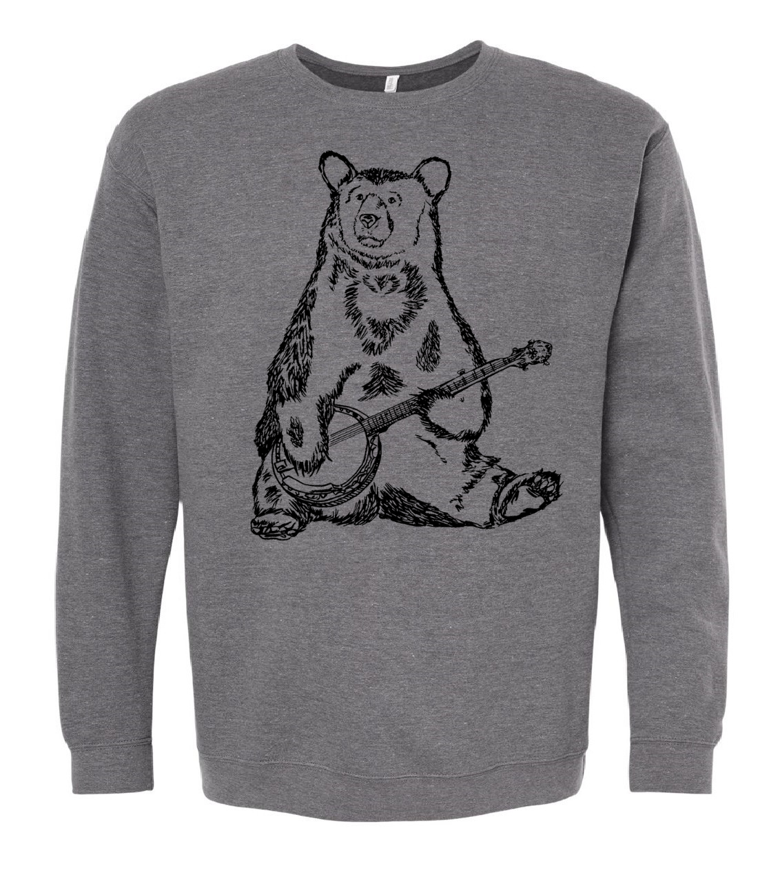 Banjo Bear Unisex Fleece Crewneck