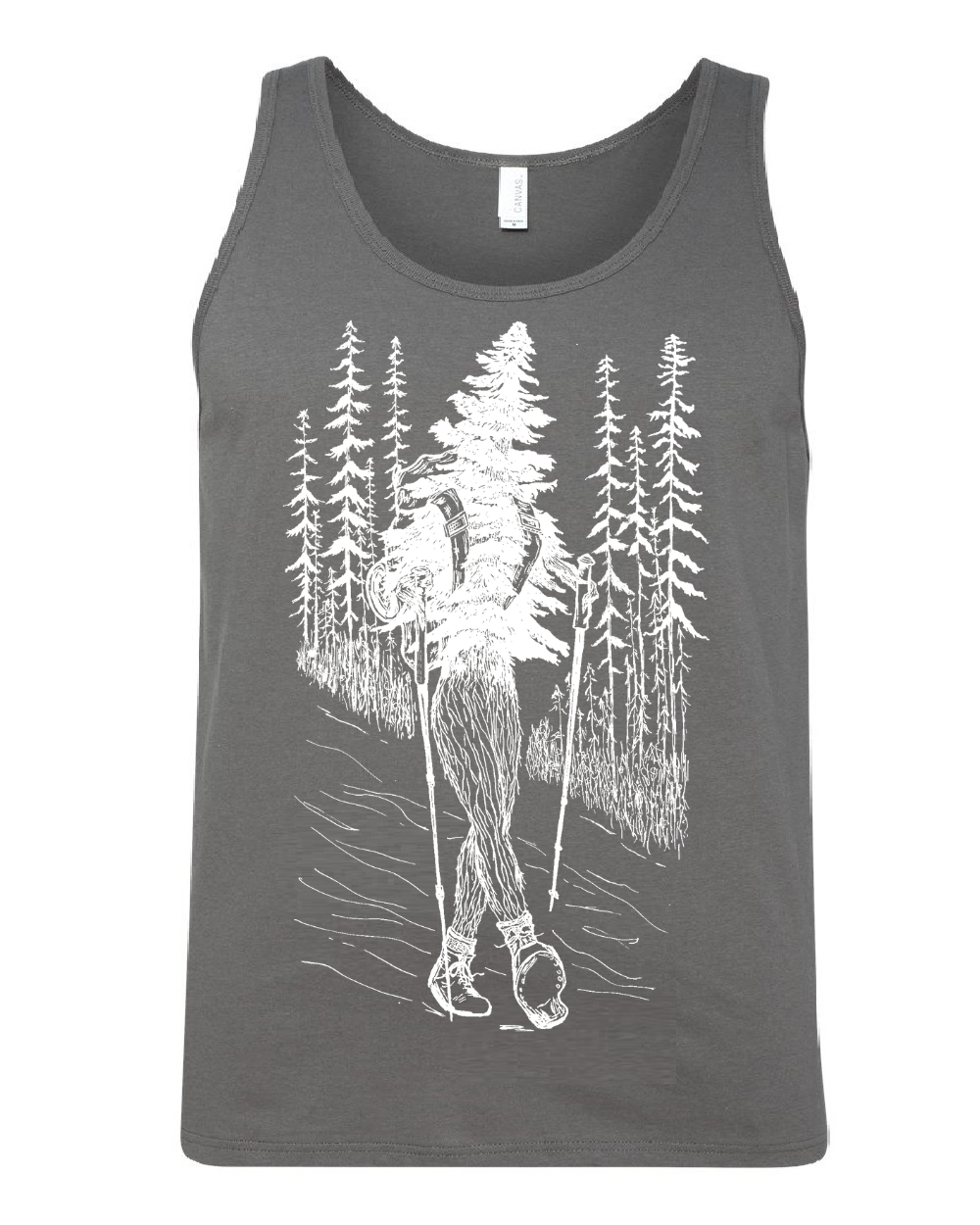 Hiking Tree Unisex Tank Top