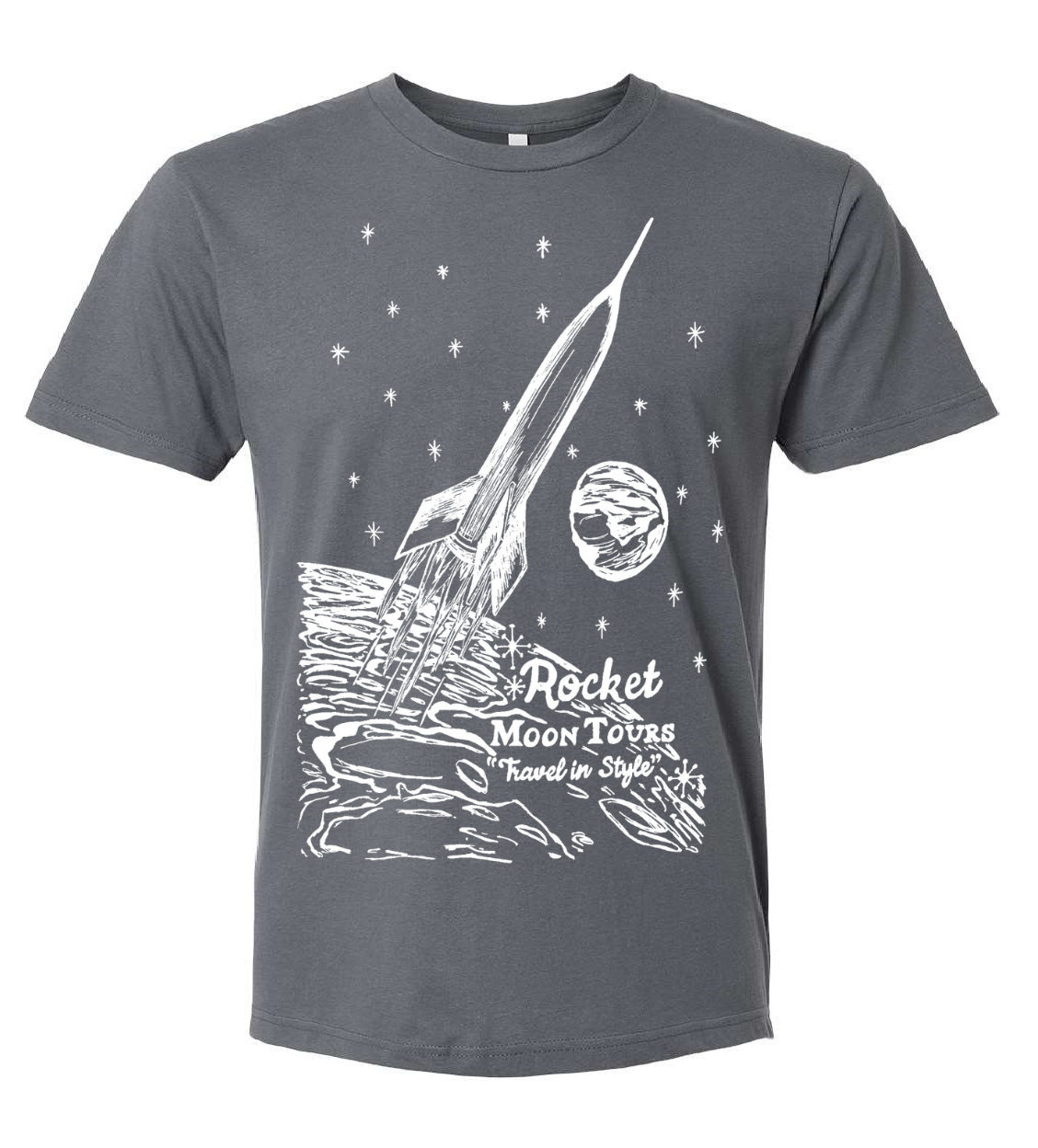 Rocket Moon Tours Unisex T Shirt