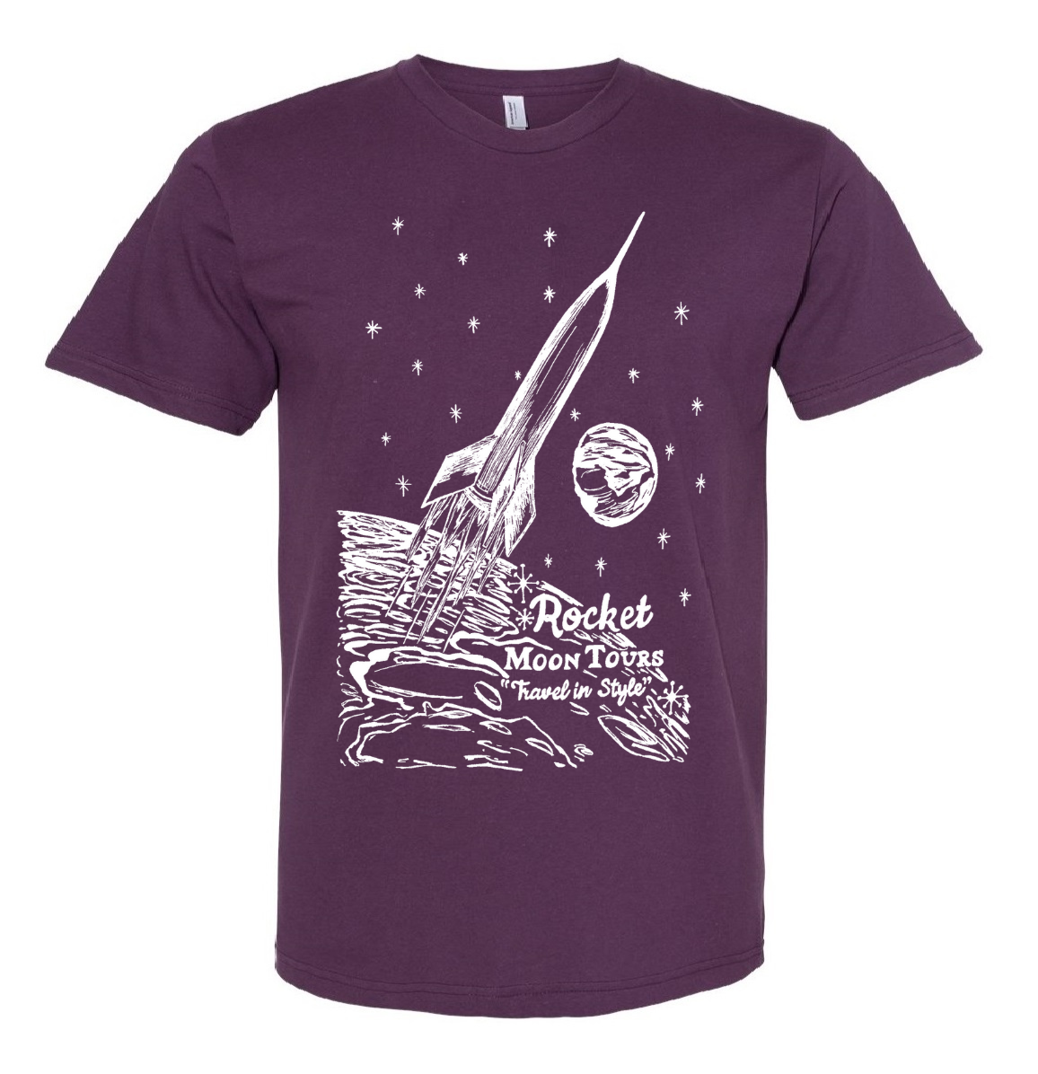 Rocket Moon Tours Unisex T Shirt