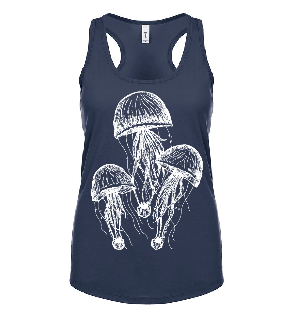 Jellyfish Ladies Tank Top