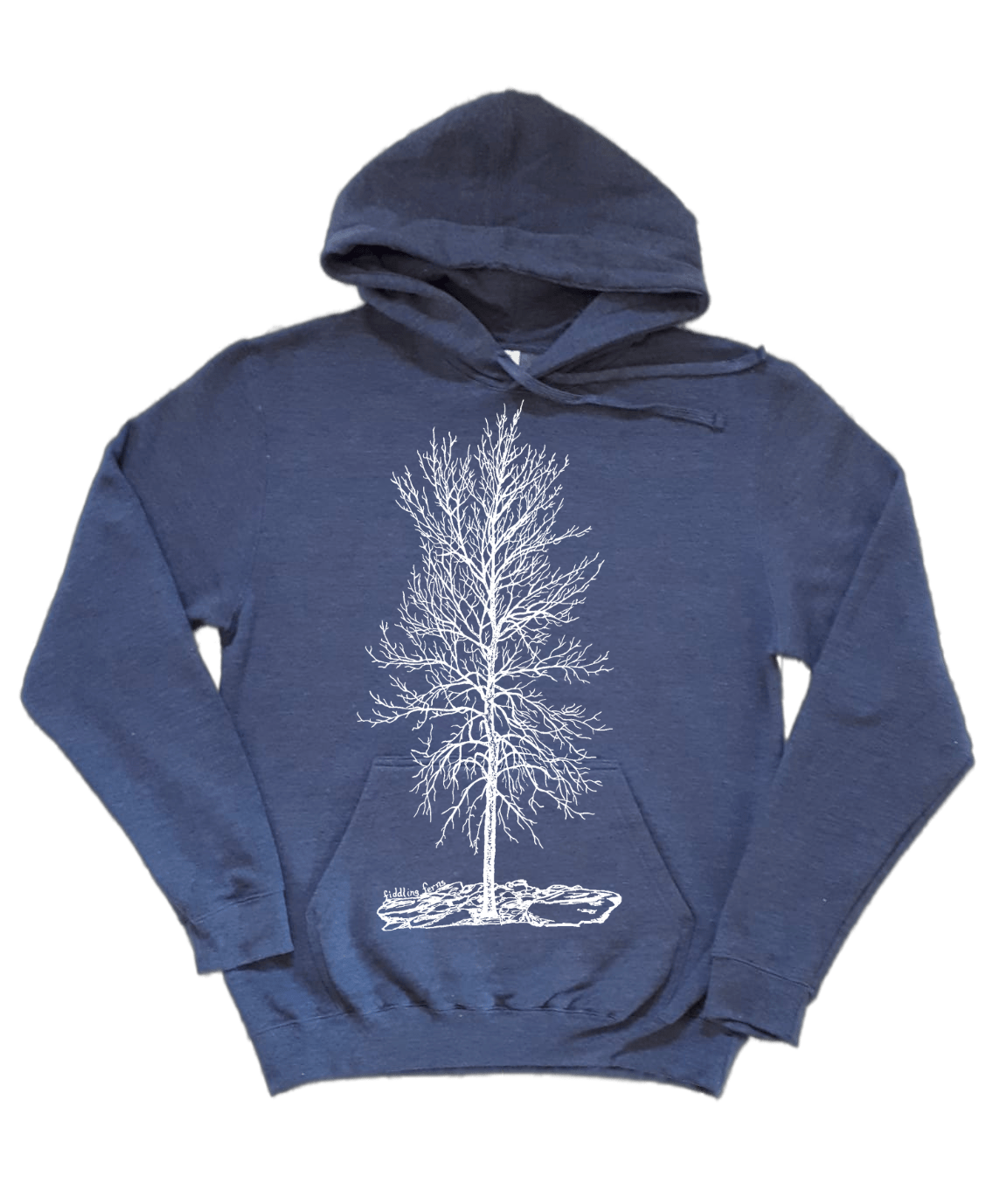 Solitude Tree Unisex Fleece Hoodie