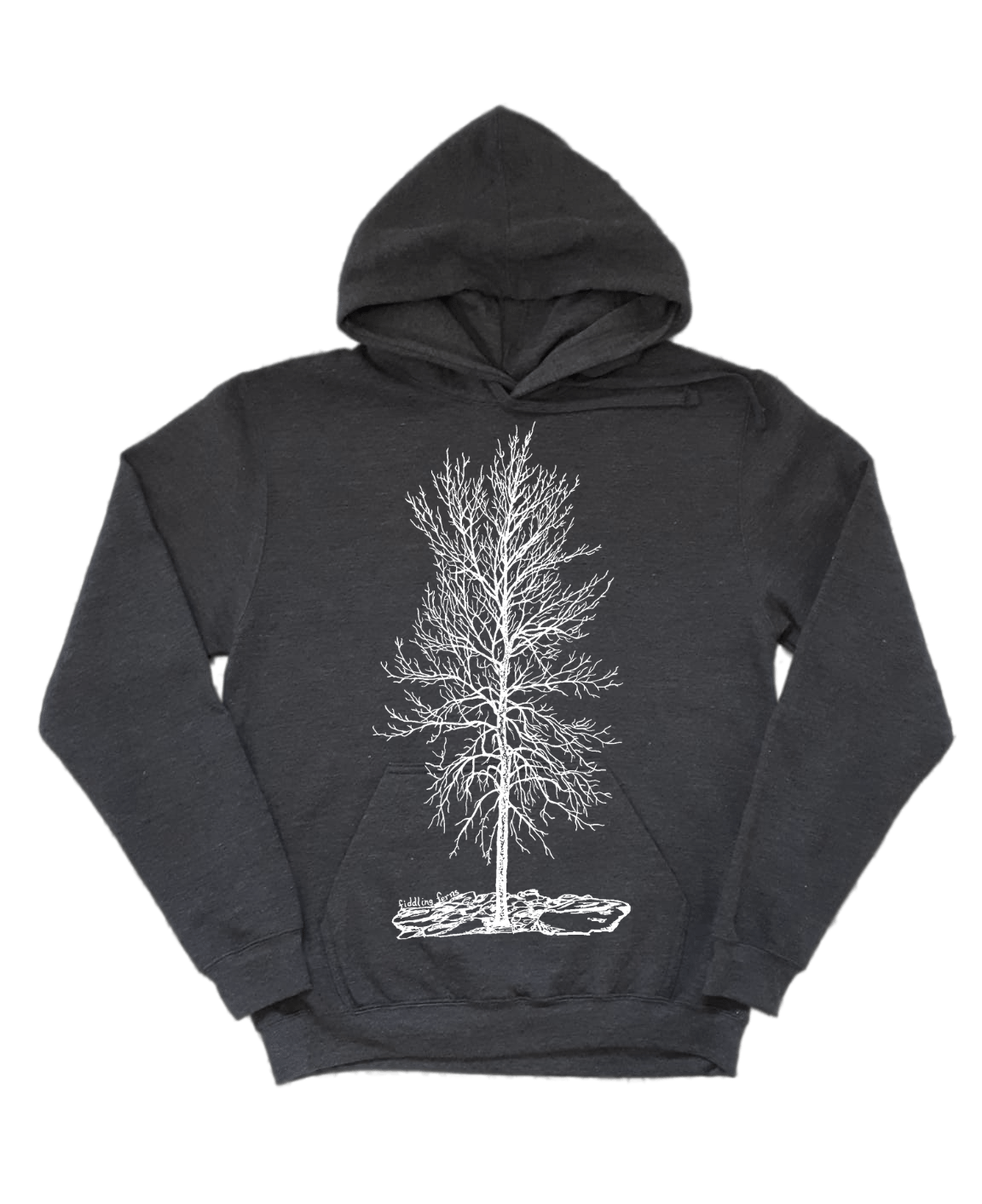 Solitude Tree Unisex Fleece Hoodie