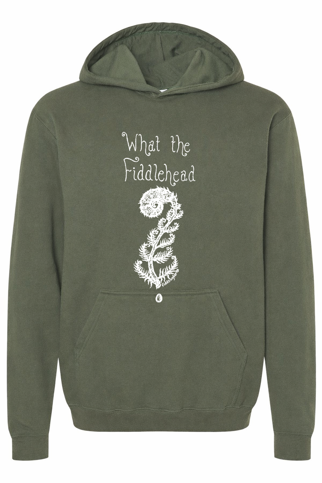 What the Fiddlehead? Unisex Fleece Hoodie
