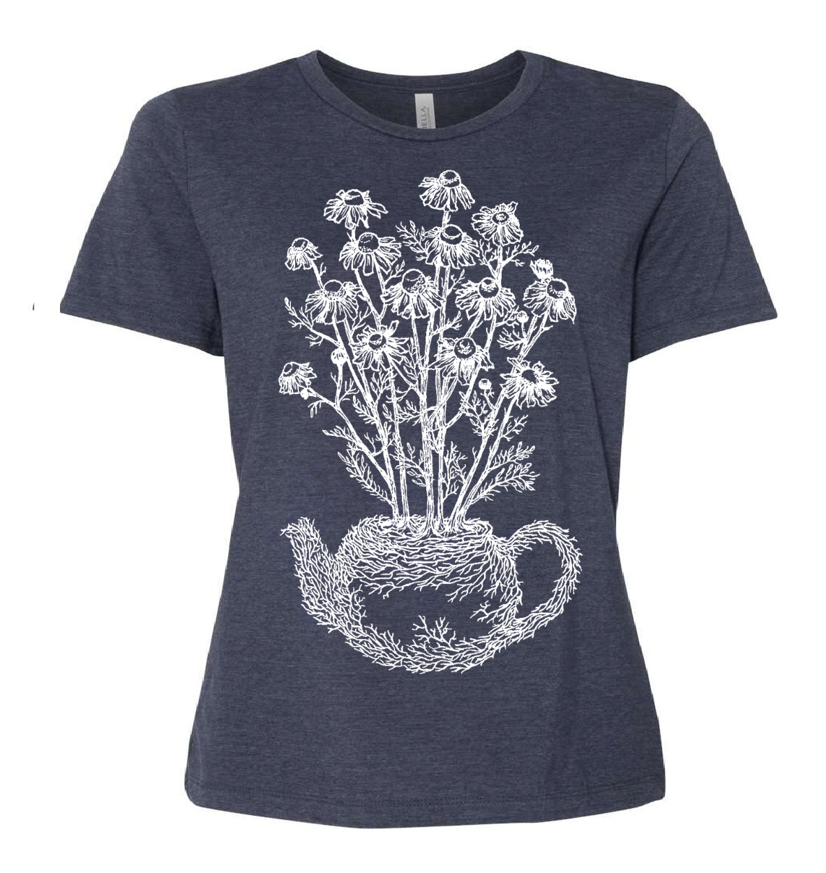 Chamomile Teapot Ladies Loose Fit T Shirt